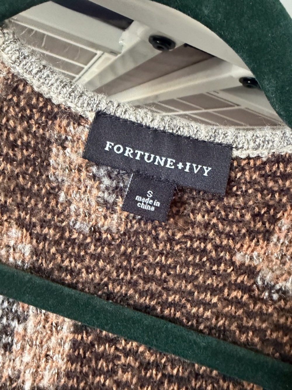 Chic Open-Front Leopard Print Cardigan Sweater - Taupe/Black/Camel - Picture 5 of 5